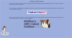 Desktop Screenshot of contests.ngsilver.com