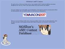 Tablet Screenshot of contests.ngsilver.com